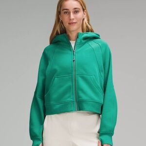 Limited Edition Lululemon Seawheeze Scuba Oversized Full Zip (Maldives Green)